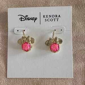 Disney x Kendra Scott Kids Pink Minnie Mouse Earrings